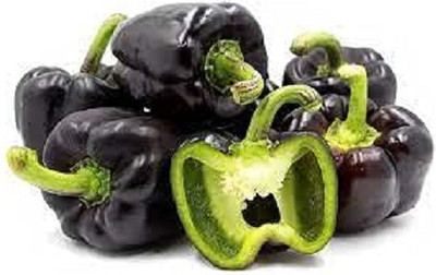 VibeX ® VXI-402 Capsicum Purple Vegetable Seeds Seed(200 per packet)