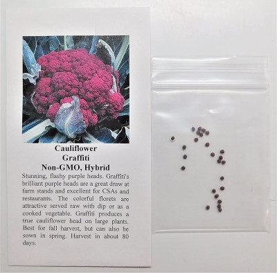 Qualtivate XXX-5A Cauliflower (Purple Sprouting Leaf) Microgreen Seeds Seed(300 per packet)