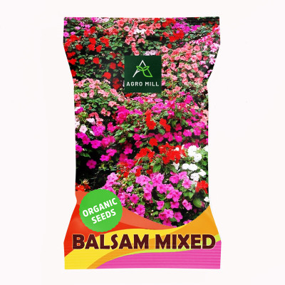 AGRO MILL BALSAM MULTIFLORA MIXED PREMIUM QUALITY FLOWER Seed(30 per packet)