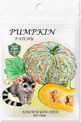 VibeX ® XXL-708 Untreated Seeds, F1 Hybrid Pumpkin Seeds Seed(50 per packet)