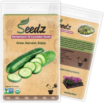 VibeX ® VMR-442 Organic Cucumber Seeds Seed(200 per packet)