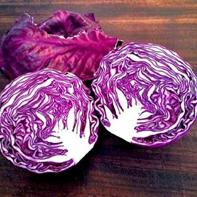 MYLAWN Cabbage Red Acre Giant Seed(100 per packet)