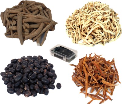 MyGodGift shilajeet 10 gm, (Shatavar, Safed Musli, Ashwagandha, Kaunch Beej)50 gm Pack 5 Seed(210 g)