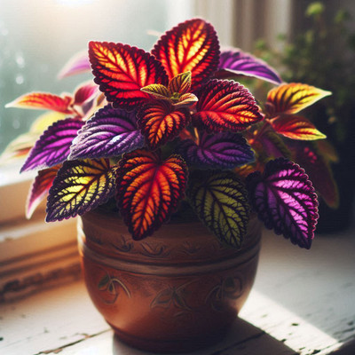 NooElec Seeds India 100+ Seeds- Hybrid Dwarf Rainbow Coleus Plant Seeds- Grow Indoor & Outdoor-Plant Seed(100 per packet) NooElec Seeds India 100+ Seeds- Hybrid Dwarf Rainbow Coleus Plant Seeds- Grow Indoor & Outdoor-Plant Seed(100 per packet)