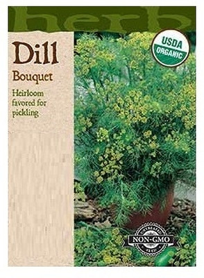 Qualtivate GBPUT-256 Non-GMO Heirloom Dill Seeds Seed(500 per packet)