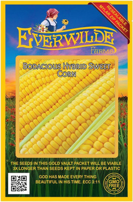 WILLVINE MEH -XI Bodacious Hybrid Sweet Corn Seeds-[100g] Seed(400 per packet)
