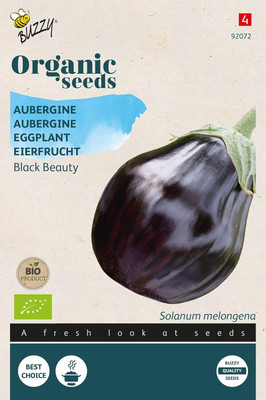 KNESSiN Open-Pollinated Eggplant Black Beauty Brinjal ( Seeds) Seed(5000 per packet)