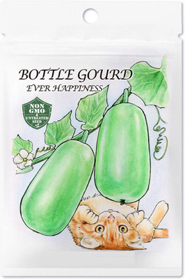 CYBEXIS XLL-35 - Meghdoot Bottle Gourd - (100 Seeds) Seed(100 per packet)