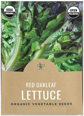 VibeX VXI-87 - Red Oakleaf Lettuce - (1350 Seeds) Seed(1350 per packet)