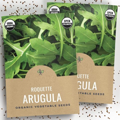 Qualtivate ATS-134 Arugula Wild Rocket Seeds Seed(500 per packet)