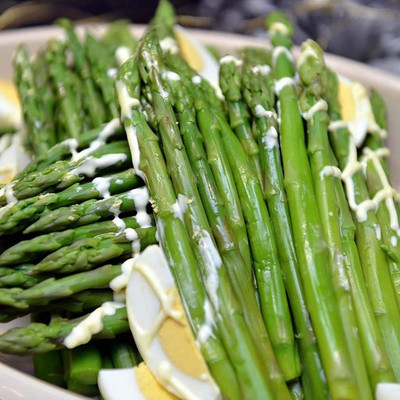 CYBEXIS Organic Hybrid Asparagus Seeds400 Seeds Seed(400 per packet)