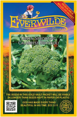 WILLVINE VNR -I Green Sprouting Calabrese Broccoli Seeds [5g] Seed(1500 per packet)