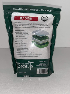 CYBEXIS HUA-48 - Radish Sprout - (750 Seeds) Seed(750 per packet)