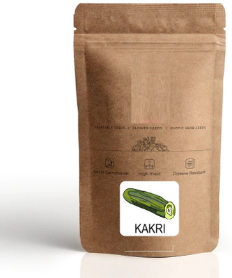 Qualtivate HUA-1A Imported Long Melon Kakdi Seeds Seed(200 per packet)