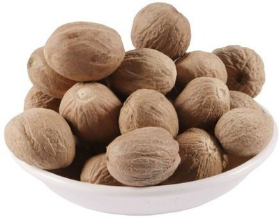 NaturePlanet JAIPHAL (ASLI) - NUTMEG - JAYFAL - JAYPHAL - JAIFAL - MYRISTICA FRAGRANS Seed(50 g)