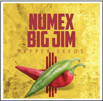 KNESSiN Hybrid NuMex Big Jim Pepper Seeds For Gardening-(1200 Seeds) Seed(1200 per packet)
