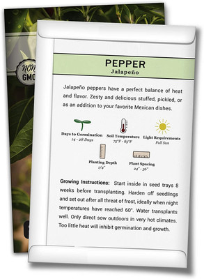 Biosnyg XCO-36 Jalapeno Pepper Chilli Seed-[800 Seeds] Seed(800 per packet)