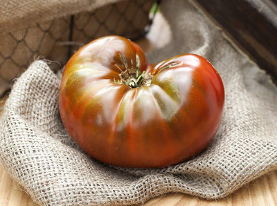 Biosnyg Hybrid Chocolate Stripes Tomato Fresh Healthy Seeds - (4000 Seeds) Seed(4000 per packet)