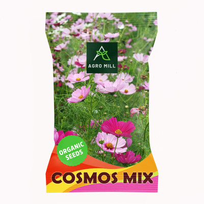 AGRO MILL COSMOS MULTIFLORA MIXED PREMIUM QUALITY FLOWER Seed(20 per packet)