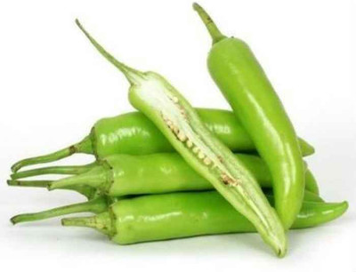 granthi Green Chilli(Hari Mirch) / हरी मिर्च Seed(800 per packet)
