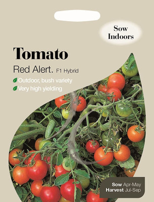 WILLVINE Tomato Red Alert F1 Seeds-[3000 Seeds] Seed(3000 per packet)