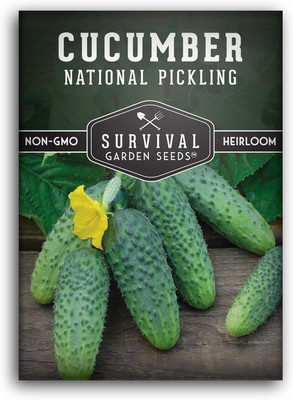 Qualtivate PUAS-3A National Pickling Cucumber Seed Seed(300 per packet)