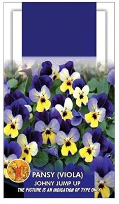 CYBEXIS Pansy Johny Jump up Flower Seeds Seed(50 per packet)