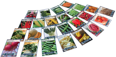 CYBEXIS Non-GMO Heirloom Seeds for Long-Term Storage or Instant Garden, 25 Varieties Seed(10 g)