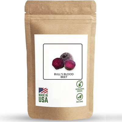 Biosnyg Bulls Blood Beetroot-[1000 Seeds] Seed(1000 per packet)