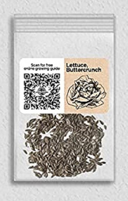 WILLVINE Non-GMO F1 HybridButtercrunch Lettuce-5000 Seeds Seed(5000 per packet)