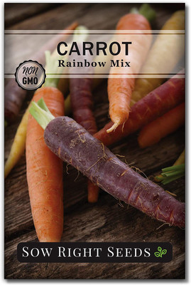 CYBEXIS VXI-53 - Rainbow Mix Carrot - (750 Seeds) Seed(750 per packet)