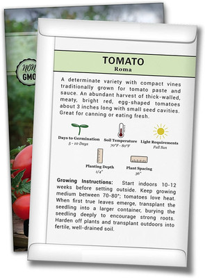 WILLVINE ® Roma Tomato Seeds Seed(2500 per packet)