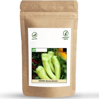 Biosnyg Banana Pepper Chilli-[250 Seeds] Seed(250 per packet)