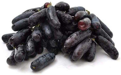 PASCLE Black Finger Grape Extra Super Sweet Seed(100 per packet)