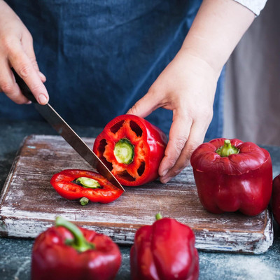 Biosnyg Heirloom Red Star Capsicum Vegetable Seeds For Gardening-(100 Seeds) Seed(100 per packet)
