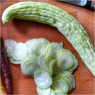 VibeX ® RXI-10 Cucumber Armenian Yard Long Snake Melon Rare Seed(200 per packet)