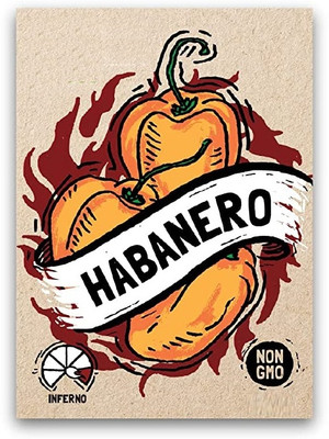 Qualtivate VXL-3AT Habanero Chilli Seed(300 per packet)