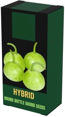Qualtivate ICRA-4A Round Bottle Gourd Bulb Seed(50 per packet)