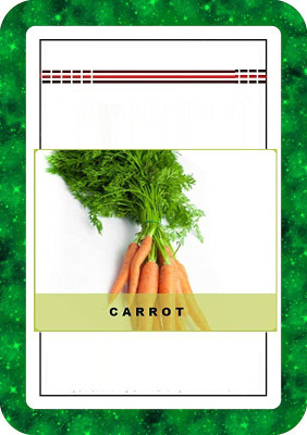 CYBEXIS Carrot/Gajar Seed(2000 per packet)