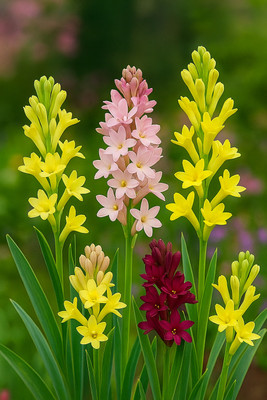 SeedsVally tuberose bulb seeds,Tuberose plant paack of 10 Seed(10 per packet)