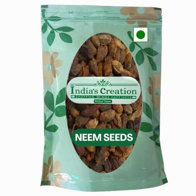 Indias Creation Neem Seed, Azadirachta Indica, Neem Beej, Neem Giri, Niboli, Nimboli Seed(50 g)