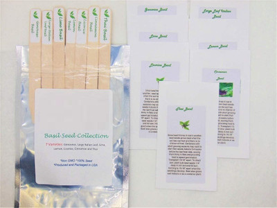 WILLVINE Ultimate Basil Lovers Seed Collection-7 of Our Most Tasty Basil-[2000 Seeds] Seed(2000 per packet)