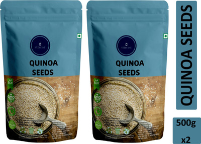 VEDICINE Quinoa Gluten Free - High Protein, High Fibre Quinoa, Ready to Cook Breakfast Quinoa(1 kg, Pack of 2)