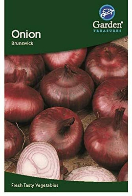 CYBEXIS Red Brunswick Onion Grow Your Own1000 Seeds Seed(1000 per packet)