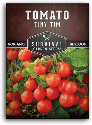 Qualtivate PUAS-1A Tiny Tim Tomato Seed Seed(300 per packet)