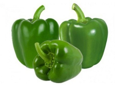 Sjeme Green Capsicum Seeds Seed(140 per packet)