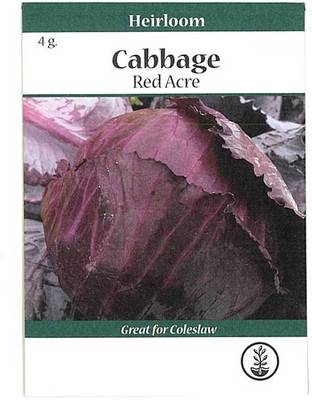 Biosnyg Red Acre Cabbage Seeds[500 Seeds] Seed(500 per packet)