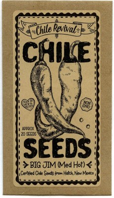 Qualtivate ICRA-3A Hatch Chilli Revival Medium Hot Big Jim Seed(300 per packet)