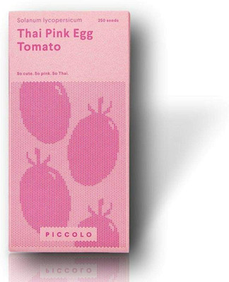 CYBEXIS Thai Pink Egg Tomato Seeds2000 Seeds Seed(2000 per packet)