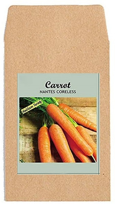 CYBEXIS Hybrid Vegetable Seeds-Carrot Nantes Coreless1000 Seeds Seed(1000 per packet)